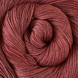 Yakity Yak Fingering Weight Yarn - Coral Semi Solid