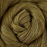 Yakity Yak Fingering Weight Yarn - Gold Semi Solid