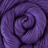 Yakity Yak Fingering Weight Yarn - Amethyst Semi Solid