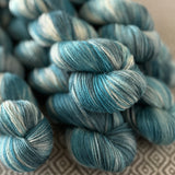 Cashmere Delight Yarn - Shades of Turquoise Variegated
