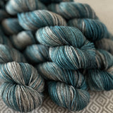 DK Yakity Yak Yarn - Shades of Turquoise Variegated