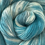 Cashmere Delight Yarn - Shades of Turquoise Variegated