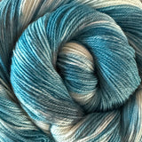 Prairie Organic Merino Yarn - Shades of Turquoise