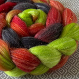 Glitter Roving - Dragon Scales - Gold