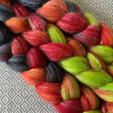 Glitter Roving - Dragon Scales - Gold