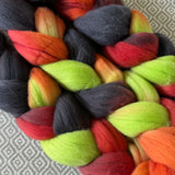 Rambouillet Wool Roving - Dragon Scales