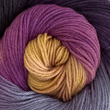 Heartland Worsted Weight Organic Merino Yarn - August Birth Flower - Gladiolus