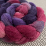 BFL Wool Roving - Meteor Shower