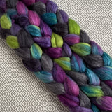 Merino Yak Silk Roving - Northern Lights