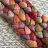 Merino Camel Silk Roving - Grapevine