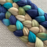 Shaniko Wool Roving - Blue Eyes
