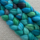 Sock Roving - Turquoise