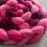 Sock Roving - Shades of Magenta