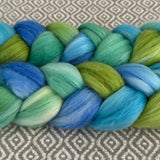 Merino Silk Cashmere Roving - Seaglass