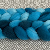 Polwarth Wool Roving - Shades of Turquoise