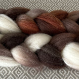 Sock Roving - Cappuccino