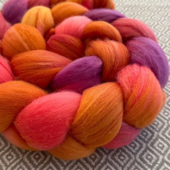 Rambouillet Wool Roving - Topaz