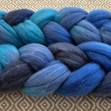 Rambouillet Wool Roving - Sapphire