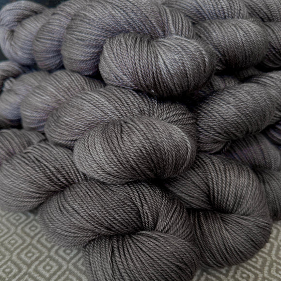 Dreamy DK Yarn - Charcoal Semi Solid
