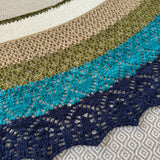 *Clearance* Lacy Stripe Shawl Kit - Blue Eyes