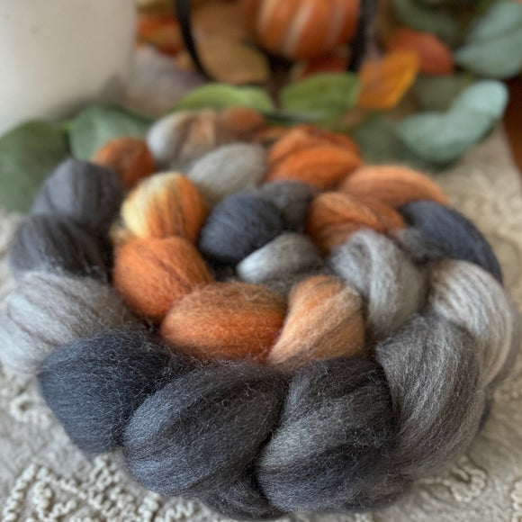 Heathered BFL Roving - Cosmos
