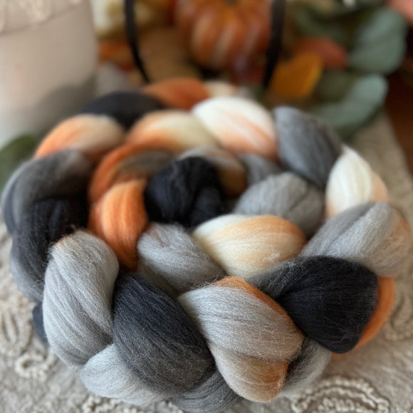 Rambouillet Wool Roving - Cosmos