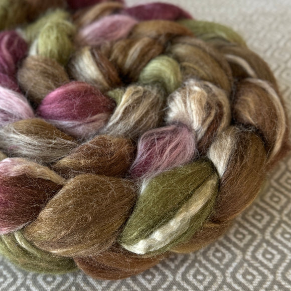 Merino Bamboo Silk Roving - Cider House