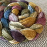 Merino Bamboo Silk Roving - Bountiful