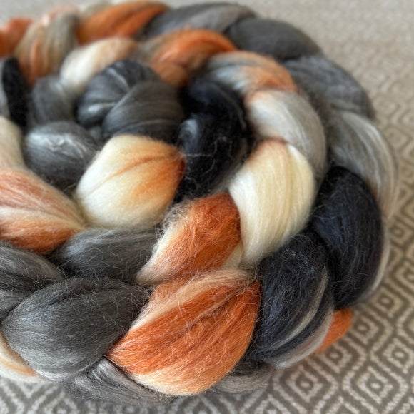 Merino Bamboo Silk Roving - Cosmos