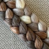 Merino Tencel Roving - Cappuccino