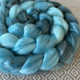 Merino Tencel Roving - Shades of Turquoise