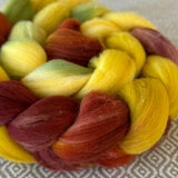 Targhee Wool Roving - Harvest