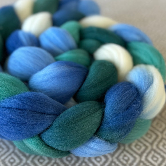 Targhee Wool Roving - Denali