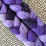Merino Superfine Roving - Shades of Violet