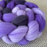 Targhee Wool Roving - Shades of Violet