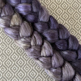 Yak Silk Roving - Shades of Violet
