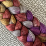Merino Yak Silk Roving - Chrysanthemum