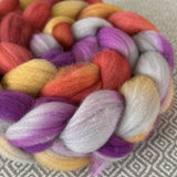 Polwarth Wool Roving - Chrysanthemum