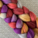 BFL Wool Roving - Chrysanthemum