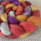 BFL Wool Roving - Chrysanthemum