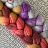 Rambouillet Wool Roving - Chrysanthemum