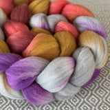 Rambouillet Wool Roving - Chrysanthemum