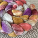 Merino Bamboo Silk Roving - Chrysanthemum