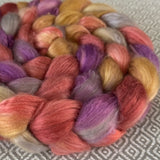 Camel Silk Roving - Chrysanthemum