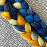 Glitter Roving - OOAK - Electric - Gold