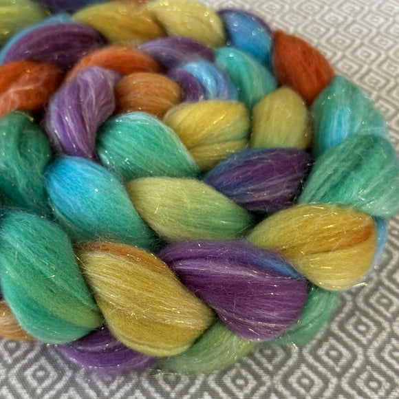 Glitter Roving - Arizona - Gold