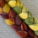 Glitter Roving - Harvest - Gold