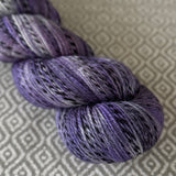 Zippy Fingering Weight Yarn - February Birth Flower - Violet