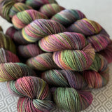 Yakity Yak Fingering Weight Yarn - Arcade Variegated