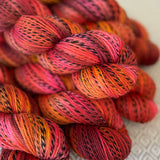 Zippy Fingering Weight Yarn - Tiger Lily